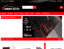 Tablet Screenshot of gamma-auto.com